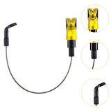 Maxbell Carp Fishing Swing Hanger Practical Tools for Fishing Bite Alarm Swing Chain yellow