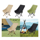 Maxbell Folding Camping Chair Comfortable Folding Lounge Chair for Park Concert Lawn Beige
