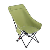 Maxbell Folding Camping Chair Comfortable Folding Lounge Chair for Park Concert Lawn Green