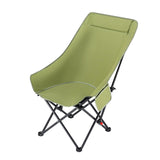 Maxbell Folding Camping Chair Comfortable Folding Lounge Chair for Park Concert Lawn Green