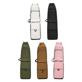 Maxbell Skateboard Backpack Travel Drawstring Closure for Outdoor Activities Fitness White