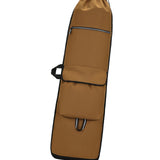 Maxbell Skateboard Backpack Travel Drawstring Closure for Outdoor Activities Fitness Brown