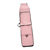 Maxbell Skateboard Backpack Travel Drawstring Closure for Outdoor Activities Fitness Pink