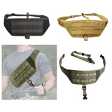 Maxbell Chest Rig Trendy Versatile Outdoor Gear Organizer for Hiking Outdoor Fishing Black