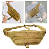 Maxbell Chest Rig Trendy Versatile Outdoor Gear Organizer for Hiking Outdoor Fishing Khaki