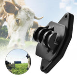 Maxbell 25 Pieces Electric Fence Insulators Sturdy Garden Accessory for Farm Pasture