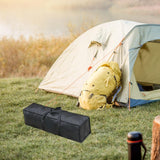 Maxbell Large Travel Duffel Bag Sturdy Long Luggage Bag for Moving Outdoor Tent Pole 60cmx20cmx20cm