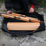 Maxbell Large Travel Duffel Bag Sturdy Long Luggage Bag for Moving Outdoor Tent Pole 60cmx20cmx20cm