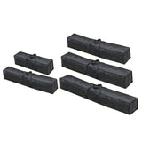 Maxbell Large Travel Duffel Bag Sturdy Long Luggage Bag for Moving Outdoor Tent Pole 60cmx20cmx20cm