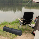 Maxbell Large Travel Duffel Bag Sturdy Long Luggage Bag for Moving Outdoor Tent Pole 80cmx20cmx20cm