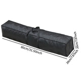 Maxbell Large Travel Duffel Bag Sturdy Long Luggage Bag for Moving Outdoor Tent Pole 80cmx20cmx20cm