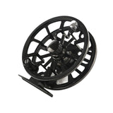 Maxbell Fly Fishing Reel Versatile Fishing Gear for Outdoor Freshwater and Saltwater Black