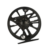 Maxbell Fly Fishing Reel Versatile Fishing Gear for Outdoor Freshwater and Saltwater Black