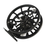 Maxbell Fly Fishing Reel Versatile Fishing Gear for Outdoor Freshwater and Saltwater Black