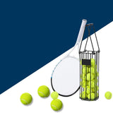 Maxbell Tennis Ball Retriever Collector Training Court Equipment Ball Bucket Carrier