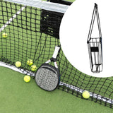 Maxbell Tennis Ball Retriever Collector Training Court Equipment Ball Bucket Carrier