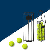Maxbell Tennis Ball Retriever Collector Training Court Equipment Ball Bucket Carrier