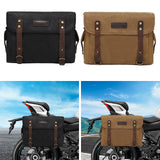 Maxbell Generic Motorcycle Tool Bag Bicycle Carrier Handlebar Sissybar Storage Pouch Black