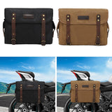 Maxbell Generic Motorcycle Tool Bag Bicycle Carrier Handlebar Sissybar Storage Pouch Black
