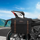 Maxbell Generic Motorcycle Tool Bag Bicycle Carrier Handlebar Sissybar Storage Pouch Black