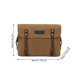 Maxbell Generic Motorcycle Tool Bag Bicycle Carrier Handlebar Sissybar Storage Pouch Khaki