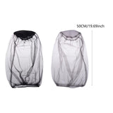 Maxbell 10Pcs Fly Head Net Mesh Netting for Backpacking Outdoor Activity Travel