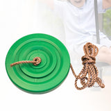 Maxbell Disc Swing for Tree with Rope for Kids Disc Swing Seat for Park Playground Patio