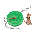 Maxbell Disc Swing for Tree with Rope for Kids Disc Swing Seat for Park Playground Patio