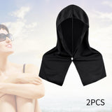 Maxbell 2Pcs Cooling Hoodie Towels for Hot Weather Reusable