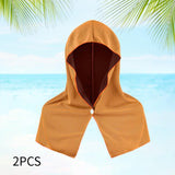 Maxbell 2Pcs Cooling Hoodie Towels for Hot Weather Reusable