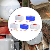 Maxbell Water Containers for Storage Thickened for Outdoor Supplies Picnics Barbecue 150 catties White