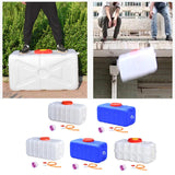 Maxbell Water Containers for Storage Thickened for Outdoor Supplies Picnics Barbecue 150 catties White