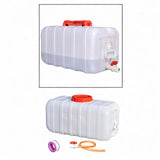 Maxbell Water Containers for Storage Thickened for Outdoor Supplies Picnics Barbecue 150 catties White