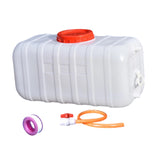 Maxbell Water Containers for Storage Thickened for Outdoor Supplies Picnics Barbecue 150 catties White