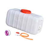 Maxbell Water Containers for Storage Thickened for Outdoor Supplies Picnics Barbecue 150 catties White