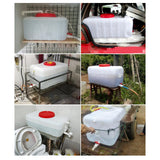 Maxbell Water Containers for Storage Thickened for Outdoor Supplies Picnics Barbecue 150 catties White