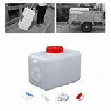 Maxbell Water Container Set Drink Dispenser Portable for Fishing Driving Backpacking 15L