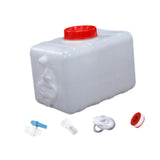 Maxbell Water Container Set Drink Dispenser Portable for Fishing Driving Backpacking 15L