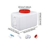 Maxbell Water Container Set Drink Dispenser Portable for Fishing Driving Backpacking 25L