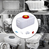 Maxbell Water Container Kit Multifunction Water Bucket for Fishing Traveling Outdoor 100L Double Lid