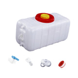 Maxbell Water Container Kit Multifunction Water Bucket for Fishing Traveling Outdoor 100L Double Lid