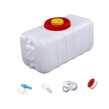 Maxbell Water Container Kit Multifunction Water Bucket for Fishing Traveling Outdoor 100L Double Lid