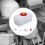 Maxbell Water Container Kit Multifunction Water Bucket for Fishing Traveling Outdoor 150L Double Lid