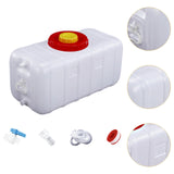 Maxbell Water Container Kit Multifunction Water Bucket for Fishing Traveling Outdoor 150L Double Lid