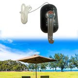 Maxbell Patio Umbrella Accessories Crank Handle Attachment for Outdoor Garden Picnic Style A