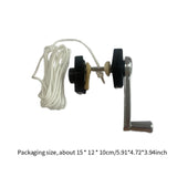 Maxbell Patio Umbrella Accessories Crank Handle Attachment for Outdoor Garden Picnic Style C