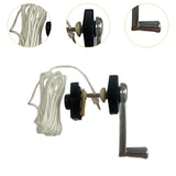 Maxbell Patio Umbrella Accessories Crank Handle Attachment for Outdoor Garden Picnic Style C