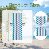 Maxbell Beach Chair Cover Thick Lounge Chair Towel Cover for Outdoor Vacation Travel Style B