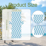 Maxbell Beach Chair Cover Thick Lounge Chair Towel Cover for Outdoor Vacation Travel Style E