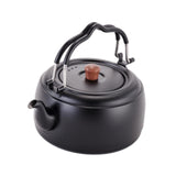 Maxbell Tea Kettle Thickened Cook Pot Boiling Water Pot for Camping Cooking Stovetop Black